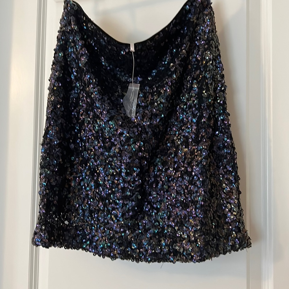 Free People sequined skirt